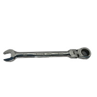 钢盾精抛光活头棘开两用快扳 13mm S018913