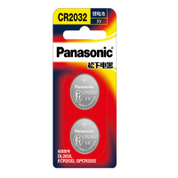 松下(Panasonic) 3V纽扣电池CR2032 锂电池