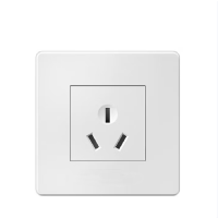 锐麦钊为 开关插座 三孔16A插座空调插座86型面板白色