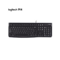 罗技 (Logitech) 有线键盘 K120 (单个装)-(个)