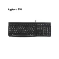 罗技 (Logitech) 有线键盘 K120 (单个装)-(个)