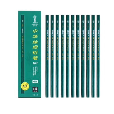 中华 绘图铅笔4B 12支/盒