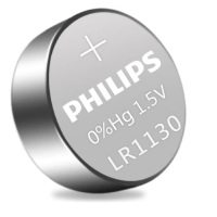 飞利浦(Philips)纽扣电池LR1130/G10/5粒/卡