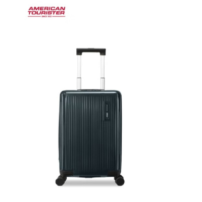 美旅(AMERICAN TOURISTER)经典复古条纹拉杆箱行李箱NE4*88001深灰色