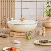 巴米樂(BAMILE) 繁花0氟珐琅不粘锅BNL-G236