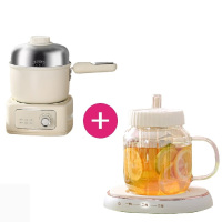 有备而来 电煮锅1.8L 机械式单锅+加热杯垫 [吸管杯]