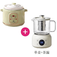 有备而来 电炖锅3.8L+mini养生壶0.6L[单壶+滤网]