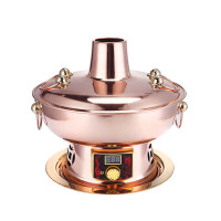 欧锐铂 和顺万家纯铜两用火锅 ORB- 076