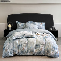 吉眠优品 全棉数码印花四件套200cm*230cm-蒂娜