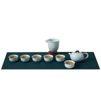 陸寳(LOHAS) 陶瓷茶具套装金声和鸣茶组9件-青瓷冰裂