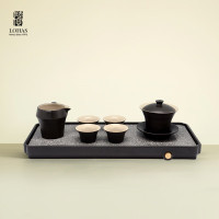陸寳(LOHAS) 功夫茶具礼盒套装-三才碗茶礼