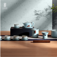 陸寳(LOHAS) 汝窑雨过天青茶礼 陶瓷茶具