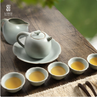 陸寳(LOHAS) 汝窑圆珠壶茶组 陶瓷茶具