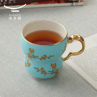 auratic 永丰源 夫人瓷 ·西湖蓝--兰心单杯(280ml)