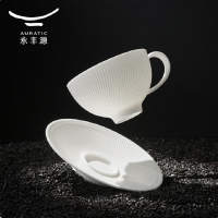 auratic 永丰源博士白-2头咖啡杯碟