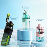 吨吨BottledJoy 畅吨吨渐变系列耐高温塑料水杯 750ml