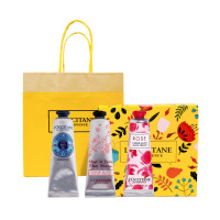 欧舒丹(L'OCCITANE)护手霜组合 乳木果+玫瑰+樱花 30ml*3