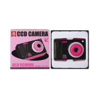 mobee儿童相机照相机玩具礼物高清卡通迷你拍照-朋克ccd复古相机