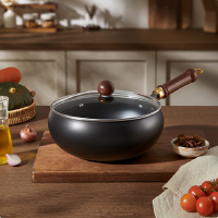 德世朗(DESLON) 旬味无涂层大肚锅 DFS-C835B