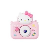 萌咔拍儿童相机数码照相机 高清拍照摄像玩具礼物X5无内存卡-KT猫儿童相机