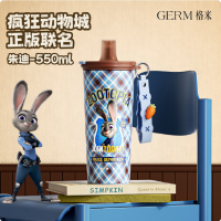 格沵germ儿童疯狂动物城联名朱迪尼克保温杯儿童装水壶礼物水杯大容量吸管水杯