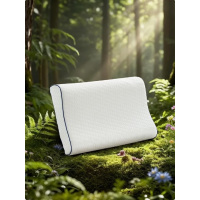 富安娜(FUANNA)臻逸泰国进口呵护乳胶枕头 58*39cm