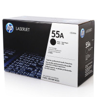 惠普(HP)CE255A 黑色原装硒鼓 (适用LaserJet P3015 M525 M521)单支