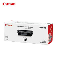 佳能(Canon)CRG-303 黑色原装硒鼓(适用LBP2900 LBP3000)单支装