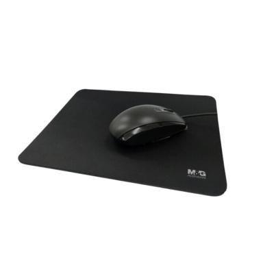 晨光(M&G) ADBN6429鼠标垫 黑色加厚商务办公 防滑游戏垫键盘垫电脑桌垫 270*220mm