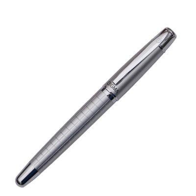 晨光(M&G)文具 企业订制 AFPW4801 钢笔 商务办公签名希格玛钢笔 银色 单支装