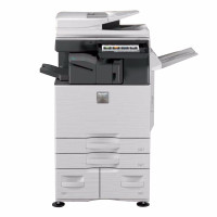 夏普 (SHARP)MX-B5051R激光打印机A3A4复印扫描一体复合机 MX-B5051R(批量网络复印) 双层纸盒(DE25)