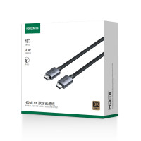 绿联 HDMI线2.1版 8K60Hz 4K240Hz 笔记本电脑电视盒子接电视显示器投影仪高清视频连接线5米