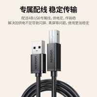 绿联(Ugreen)KVM切换器4进1出HDMI切屏器4K高清四台电脑共享一套键鼠 HDMI 四进一出 CM608 90810