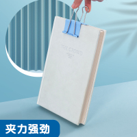 晨光(M&G)金属蝴蝶夹25mm 一只装 小号金属票据夹彩色长尾夹 Eplus系列办公燕尾夹蝴蝶夹 ABS92741