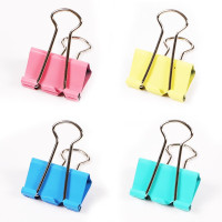 晨光(M&G)金属蝴蝶夹41mm 一只装 大号金属票据夹彩色长尾夹 Eplus系列办公燕尾夹蝴蝶夹 ABS92739