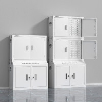 华豫勤匠手机屏蔽柜考场会议室5G信号物理屏蔽存放柜10格(大)屏蔽柜壁挂