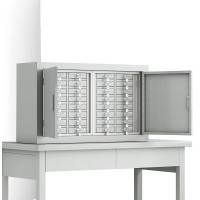 华豫勤匠pbg-32ld 32格落地屏蔽柜信号屏蔽专用手机柜