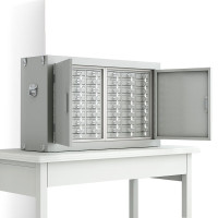 华豫勤匠pbg-48ld 48格落地屏蔽柜信号屏蔽专用手机柜