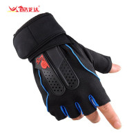酷龙达运动手套男女训练防滑耐磨薄款健身骑行半指防晒骑车摩托车登山 CLD-ST19款