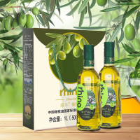 犀牛橄榄油500ML*2*6 双支纸礼盒装 团购礼品佳选