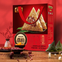 邮星粽子礼盒咸鸭蛋黄鲜肉粽五芳嘉兴斋特产 端午节送礼品福利团购 豪情粽礼1680g礼盒