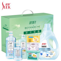 舒蕾小苍兰清新物语七件套花语系列小苍兰香氛洗发露480g 七件套