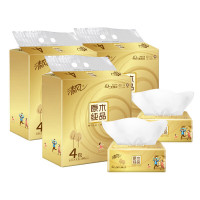 清风 定制原木金装3层100抽AR42HFG-1X 4包*8提整箱装