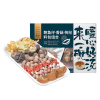 姚朵朵 YAO DUO DUO 精选鲍鱼仔香菇枸杞料包90克自然晾晒长效保鲜干货组合