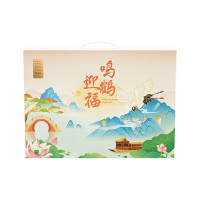 姚朵朵鸣鹤迎福菌菇礼盒765g