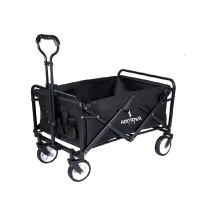 何大屋户外折叠手推车 咖啡色 HDW1611