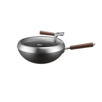 苏泊尔有钛铁不粘无涂层精铁炒锅HC30YT1