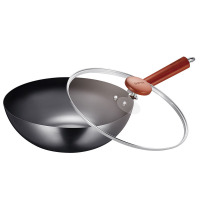 苏泊尔真不锈轻质爆炒铁锅FC32R5