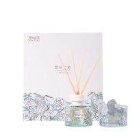 宋朝312-SC繁花之境扩香石礼盒系列-3繁花之境香薰+扩香石礼盒-栀子花开