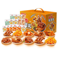 [百草味]肉肉脆爽礼564g